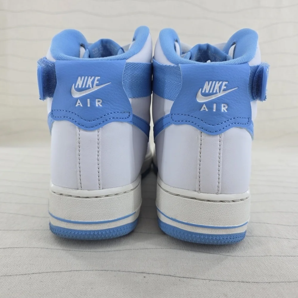 Nike Womens 'University Blue' Air Force 1 High Top OG Shoes DX3805-100 Size 8